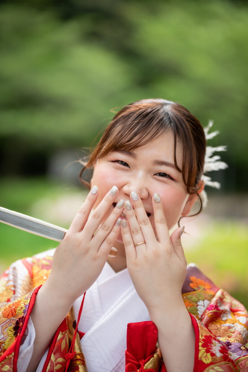 指先まで幸せを込めて