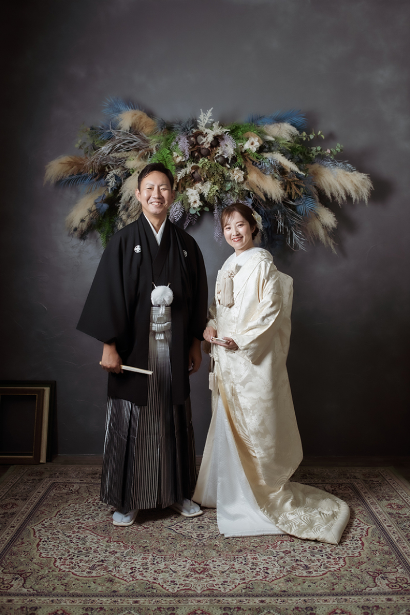 正礼装で、はじまりの一枚