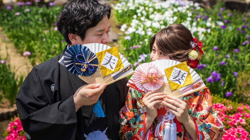 夫婦のはじまり、笑顔とともに