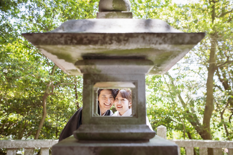 灯籠の中のしあわせ。