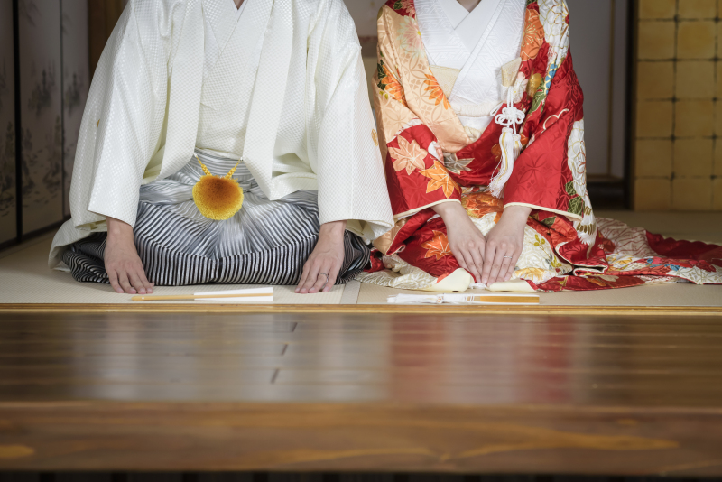 和装で残す、凛とした一枚