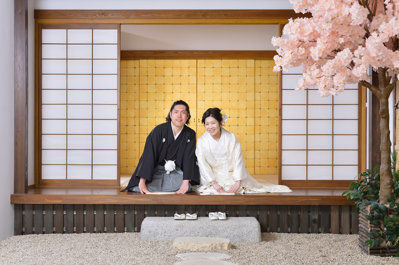 縁側で結ぶ夫婦の絆