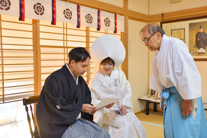 式の流れを確認中