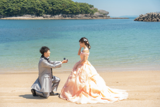 海辺で誓う永遠の愛