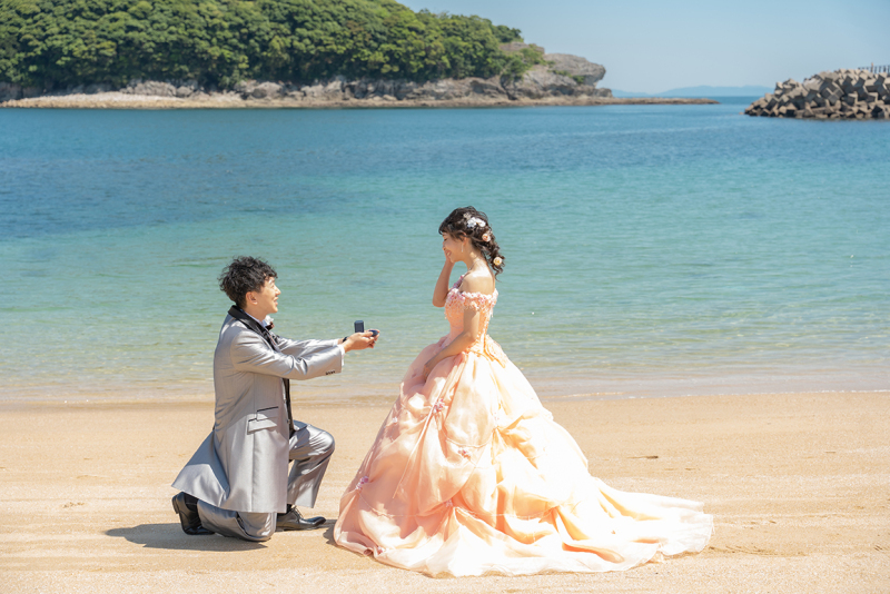 海辺で誓う永遠の愛