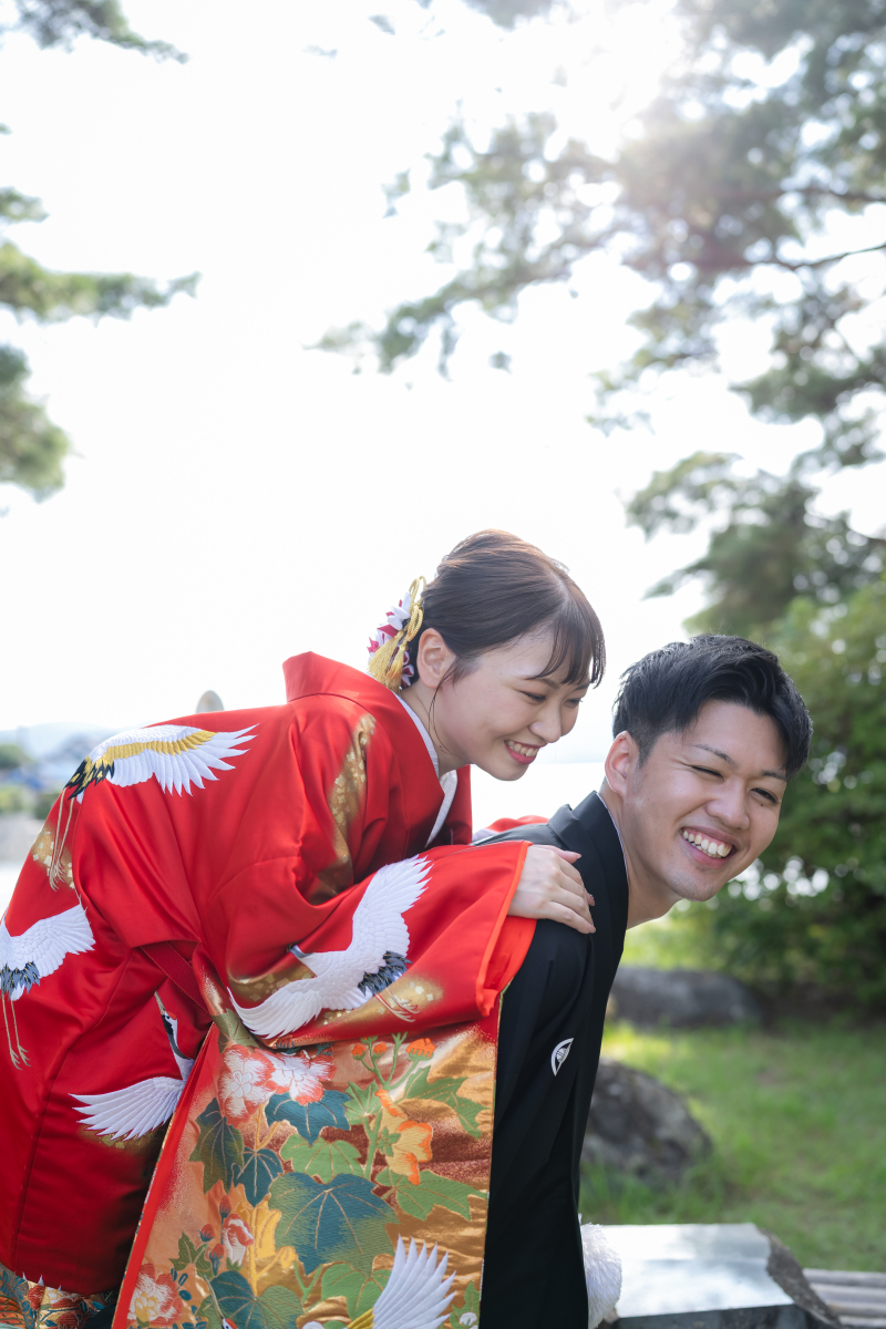 笑顔がいちばん、似合うふたり。