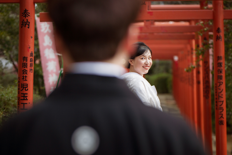 視線の先はあなた