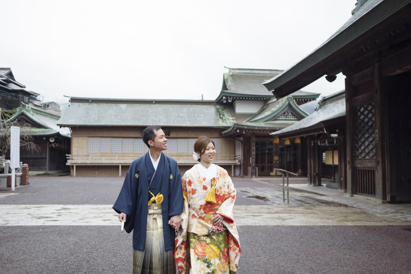 神社で残す、晴れの日の記憶
