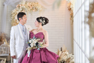 和装からドレスまで、伝統とモダンが織りなすお二人だけの特別な瞬間♡