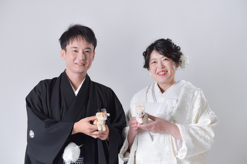 和装で迎える幸せの瞬間