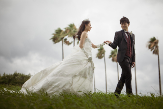 風の中で手を取って