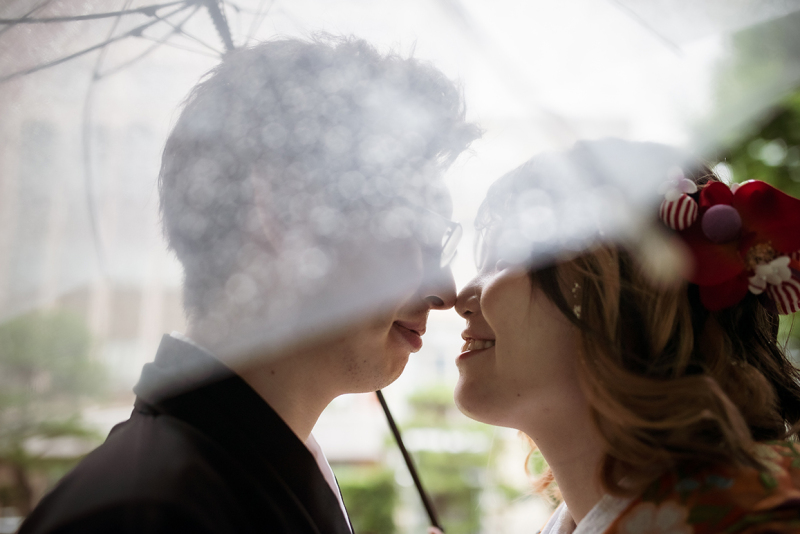 雨の日がくれたロマンチックなひととき