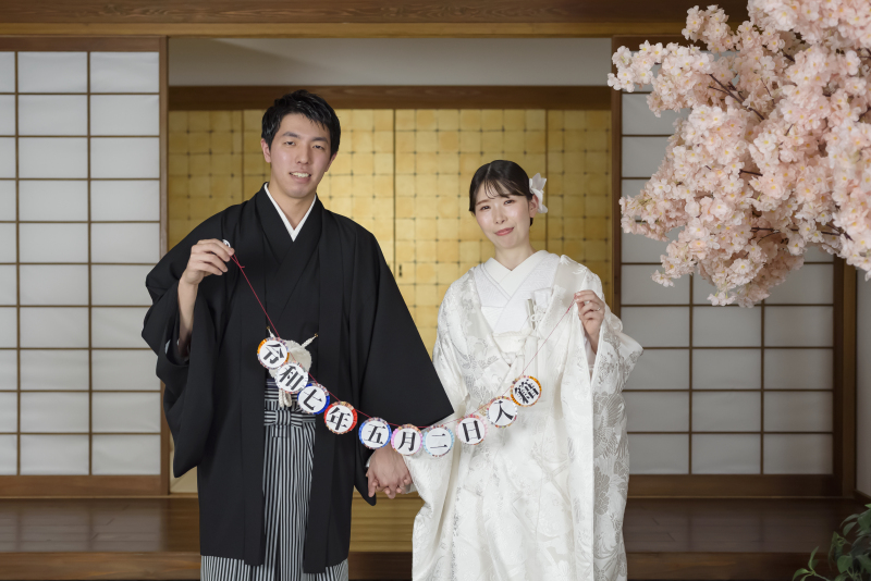 和装で残す記念日