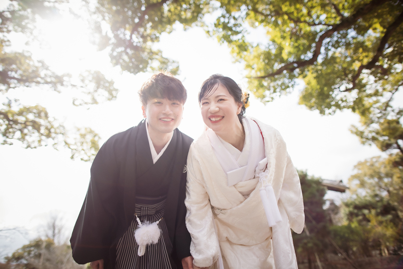 ふたりの笑顔が咲く瞬間