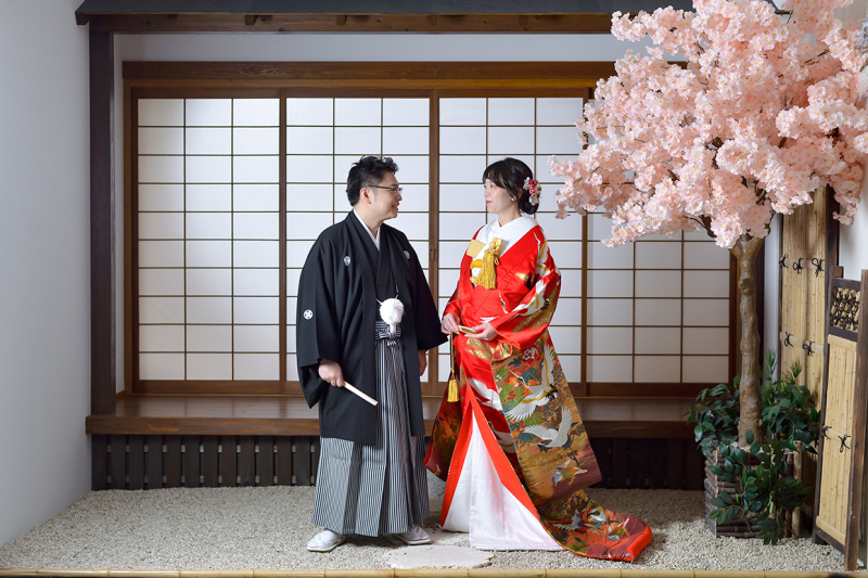 和の美に包まれて