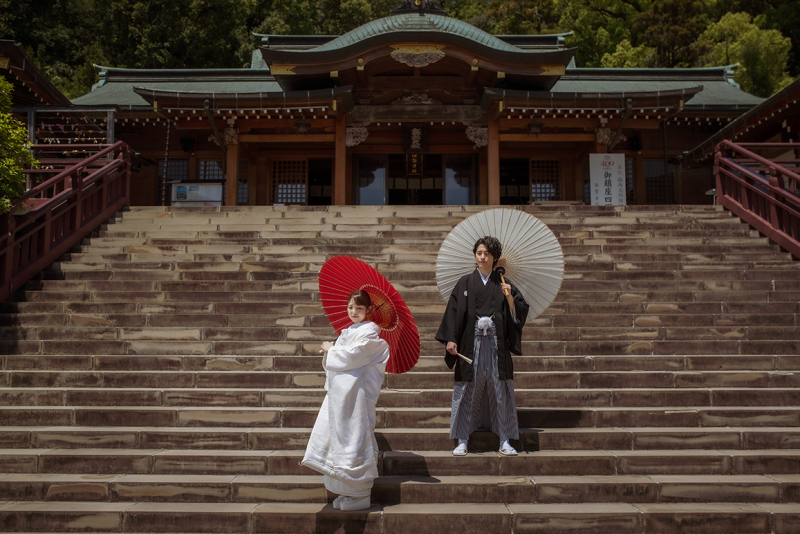 神社で和フォト