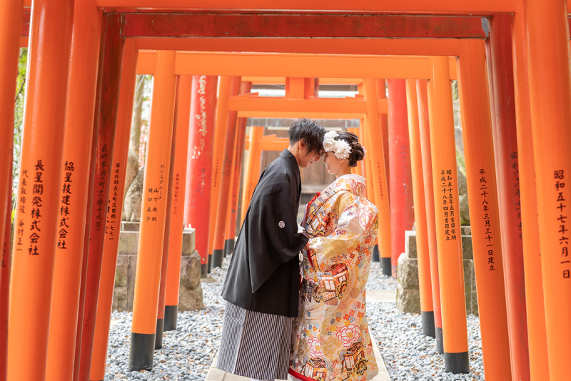 縁結びの神社で