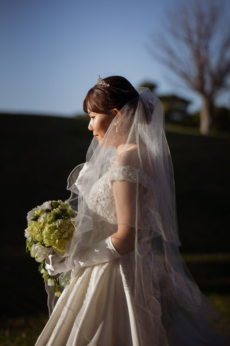 夕陽に誓う幸せ