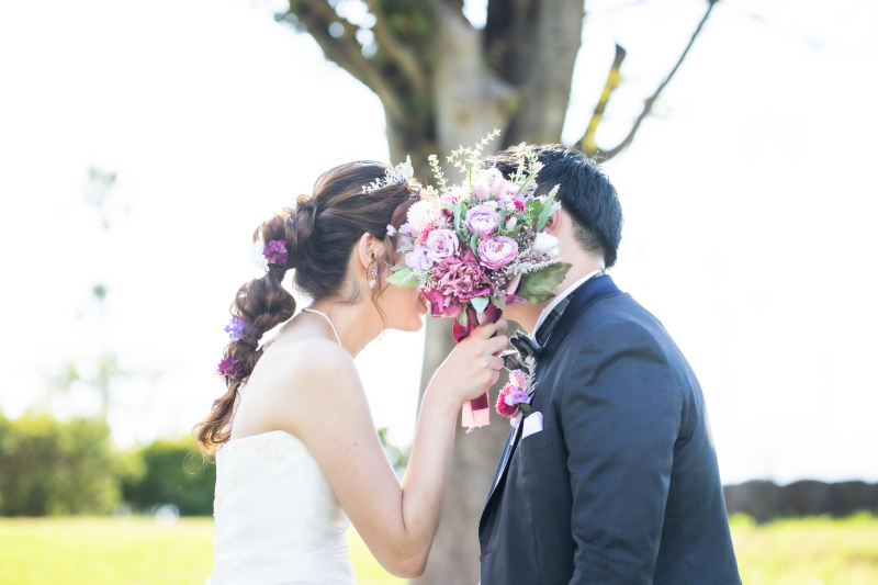 ブーケ越しの、しあわせ