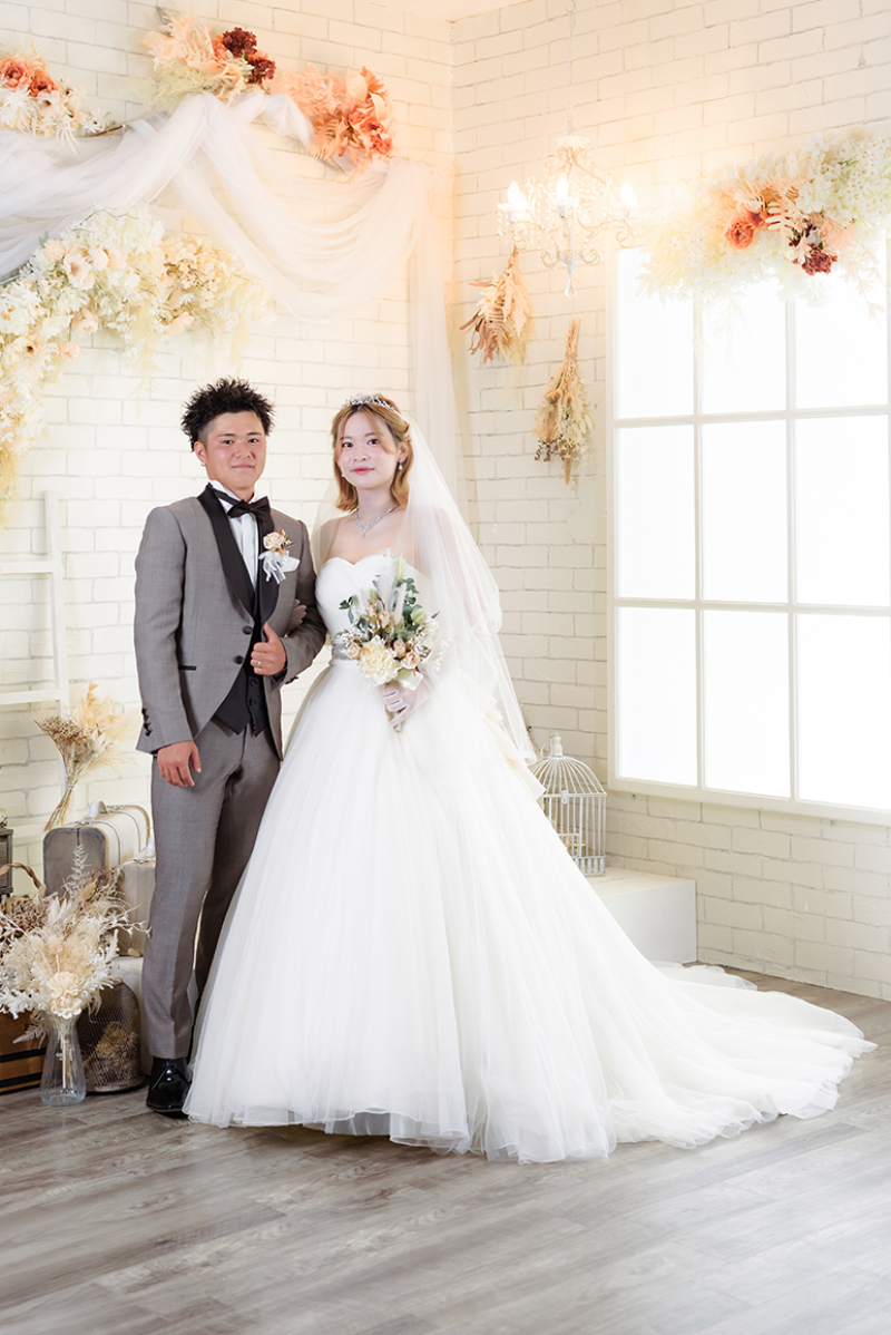 純白に包まれた新しい一歩