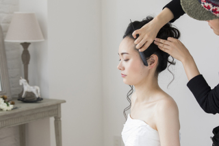 新婦ドレス着付け・ヘアメイク（洋装）
