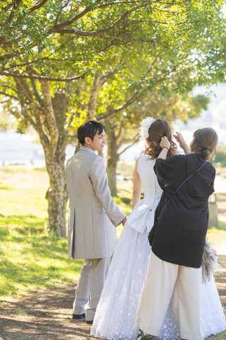 撮影時アテンド