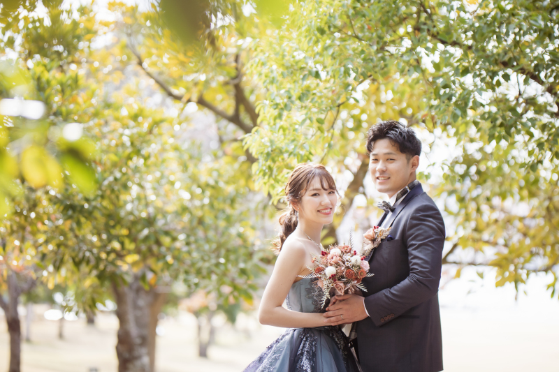 【洋装１着】ロケーションプラン　/　衣装1着・着付け・ヘアメイク・髪飾りアクセサリー・台紙・レタッチ込み