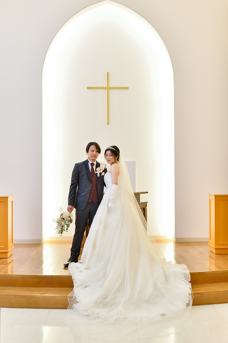 【プルメリアチャペルプラン】衣裳・ヘアメイク・撮影費・写真データ・レタッチ・アクセサリーもコミ♪