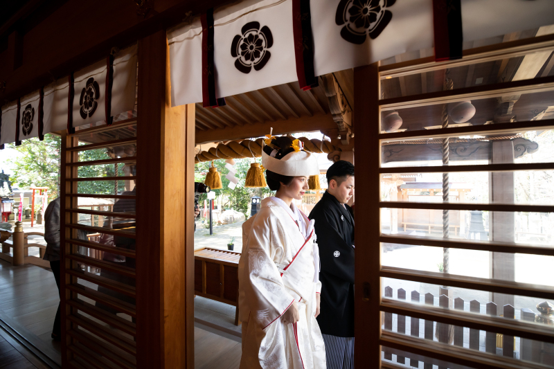 神社挙式プラン　/　衣装2着・着付け・ヘアメイク・髪飾り・データ込み