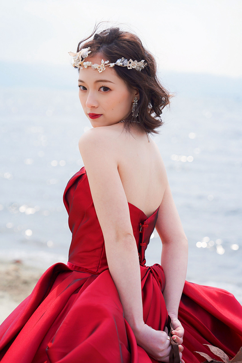 【ドレス2着】ロケーションプラン　/　衣装２着・着付け・ヘアメイク・髪飾り・データ・レタッチ込み