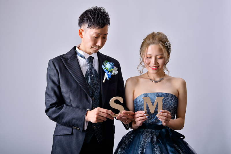 【衣装2着無料】ドレス2点ベーシックスタジオプラン/衣装・着付ヘアメイク・髪飾りアクセサリー・台紙付き・レタッチ込み