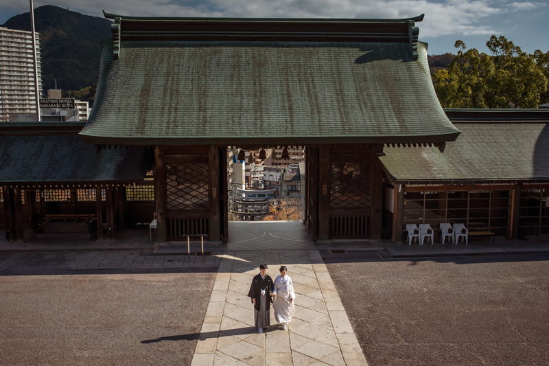 【和装１着】諏訪神社ロケーションプラン　/　衣装１着・着付け・ヘアメイク・髪飾り・データ・レタッチ込み