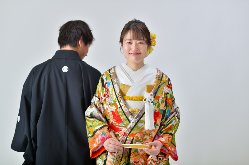 【和装2着・洋装2着】ページックスタジプラン　/和装2着・洋装2着・着付け・ヘアメイク・髪飾りアクセサリー・データ・レタッチ込み