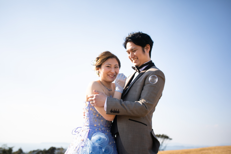 【洋装１着】九十九島国観光公園ロケーションプラン　/　衣装1着・着付け・ヘアメイク・髪飾りアクセサリー・データ・レタッチ込み