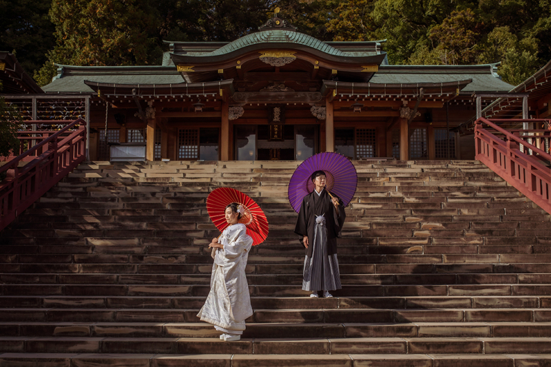 【和装１着】諏訪神社ロケーションプラン　/　衣装１着・着付け・ヘアメイク・髪飾り・データ・レタッチ込み