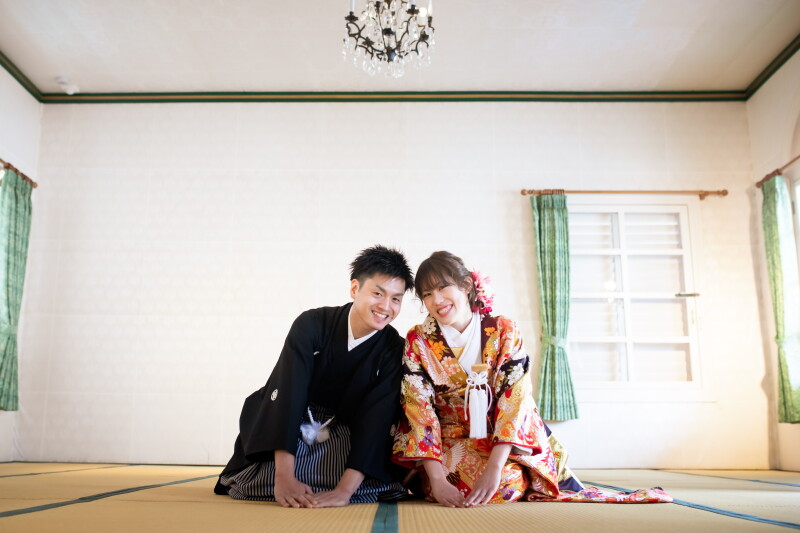 【ドレス・和装】ロケーションプラン　/　衣装2着・着付け・ヘアメイク・髪飾り・データ込み