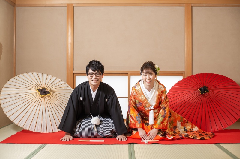 和装壱点プランでの撮影
