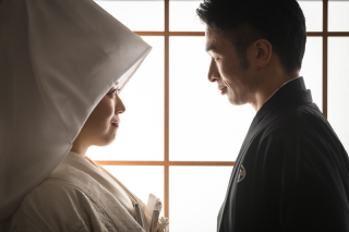 かつら/綿帽子ご着用・白無垢でのご撮影