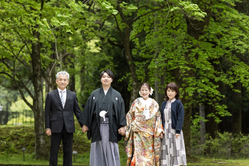 ご同行者様との写真も大丈夫!