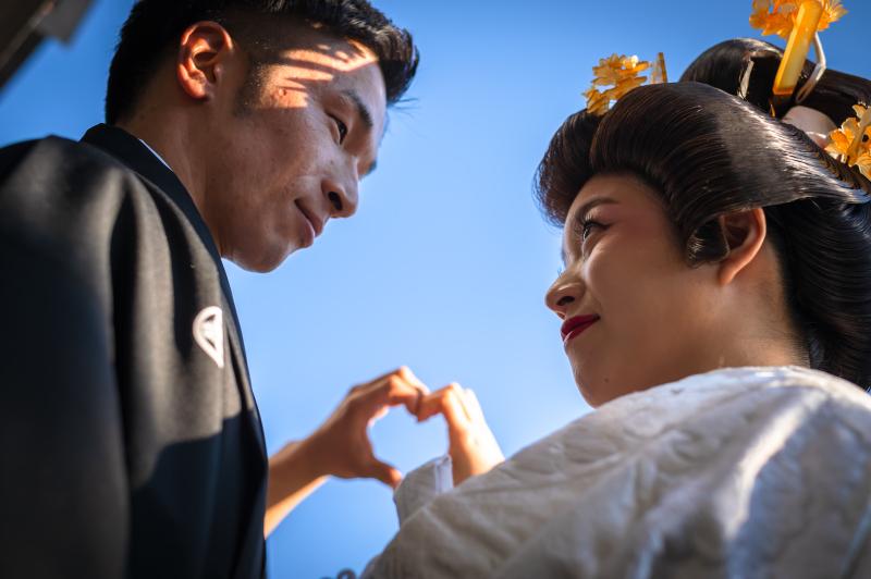 冬の青空に…♡