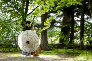 新緑の季節の田母沢御用邸