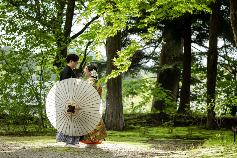 新緑の季節の田母沢御用邸