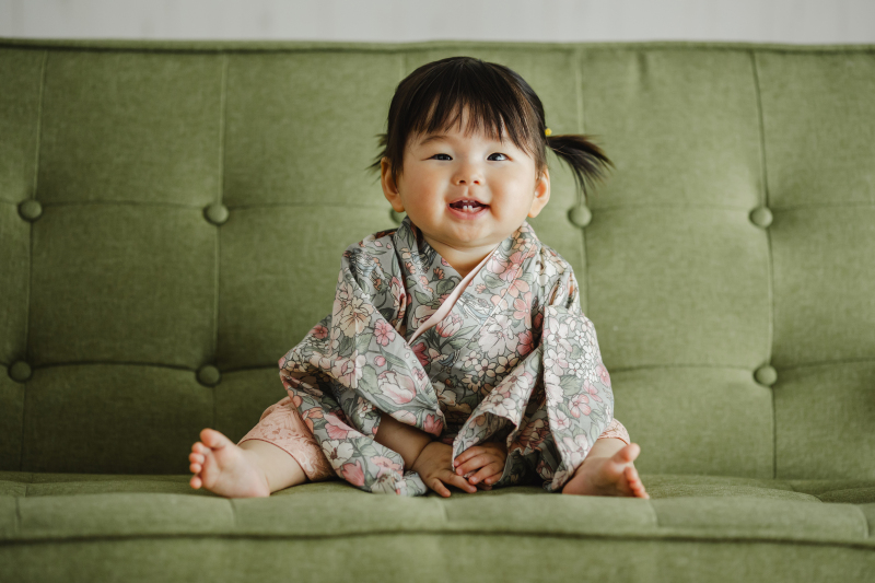 お子様も無理ない程度に撮影いたします