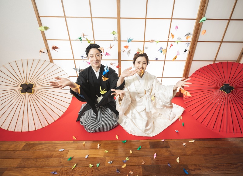 スタジオ内で…