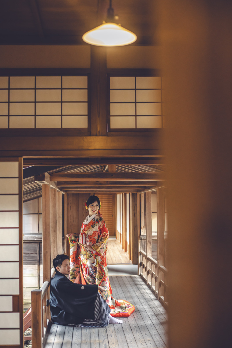 屋内の渡り廊下