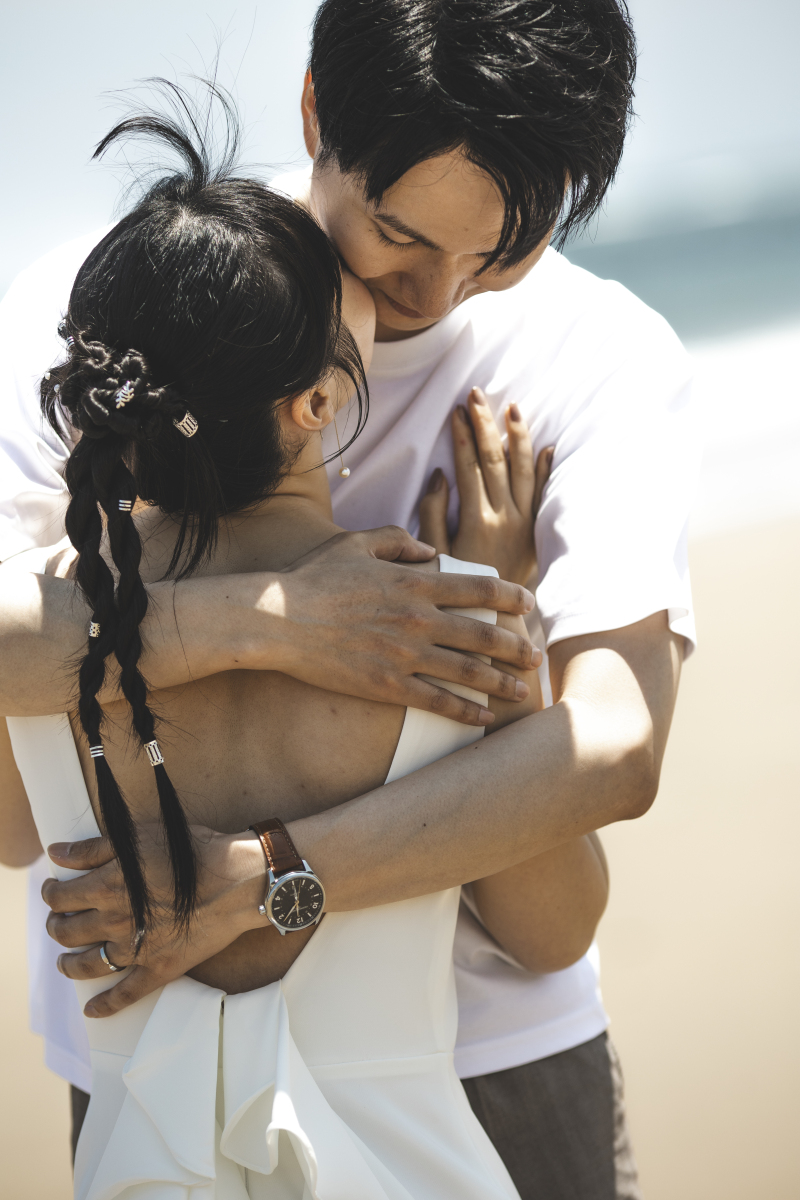 新郎様はラフに。