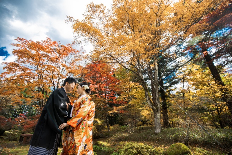 田母沢御用邸での撮影