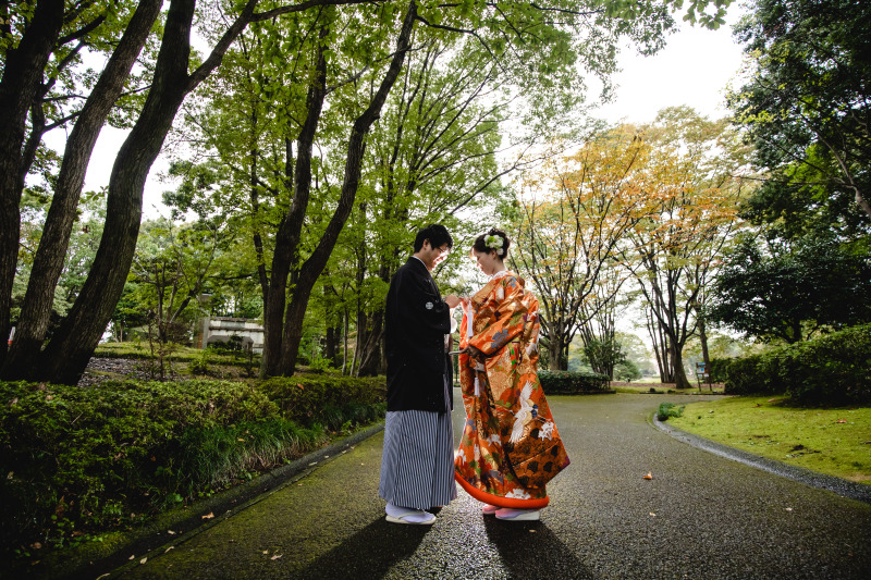 ロケーション場所に移動しての撮影