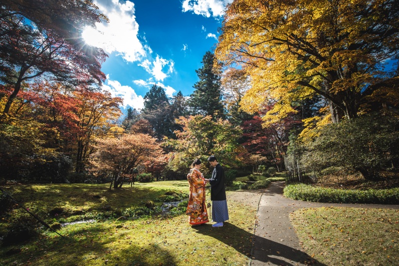 華雅苑　宇都宮店_庭園で撮影できる