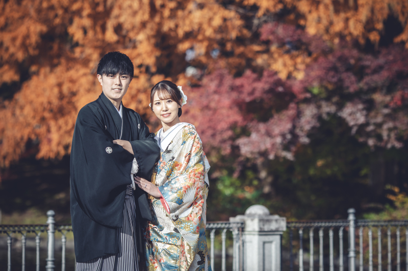 10/25~11/25日本庭園公園撮影 お好きな衣装一着着て110,000⇨88,000 130カットデータ付!